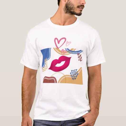 Beso de colores T-Shirt (Vorderseite)