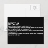 Besom Postkarte (Vorne/Hinten)