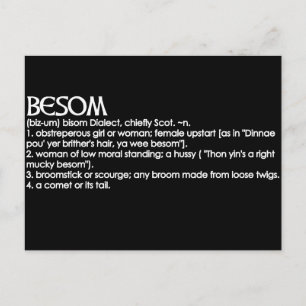 Besom Postkarte