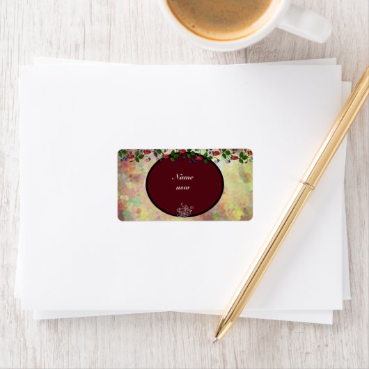 Besonder Adressaufkleber (Insitu)