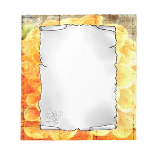 Besonder Notizblock (Vorderseite)