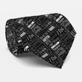 Besondere 18. Geburtstagsparty Personalisierte Ges Krawatte (Gerollt)