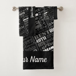 Besondere 40. Geburtstag Party Personalisierte Ges Badhandtuch Set