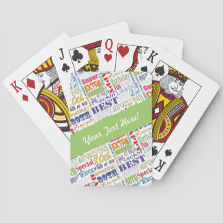 Besondere 80. Geburtstagsparty Personalisierte Ges Spielkarten