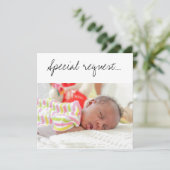 Besondere Anfrage: My GodElternschlafkarte Karte (Stehend Vorderseite)