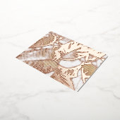 Besondere Anlass Foil Postkarte (Gedreht)