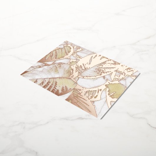 Besondere Anlass Foil Postkarte (Gedreht)