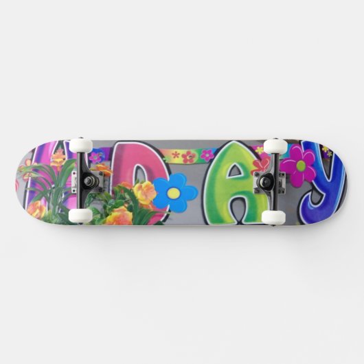 Besondere Anlass Happy Birthday Skateboard (Horizontal)