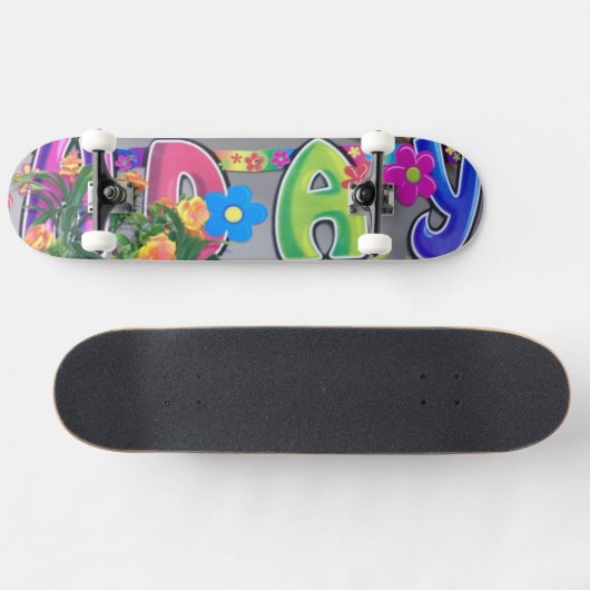 Besondere Anlass Happy Birthday Skateboard (Horizontal)