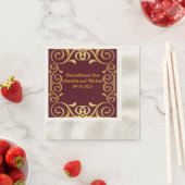 Besondere Anlass Napkins Serviette (Beispiel)