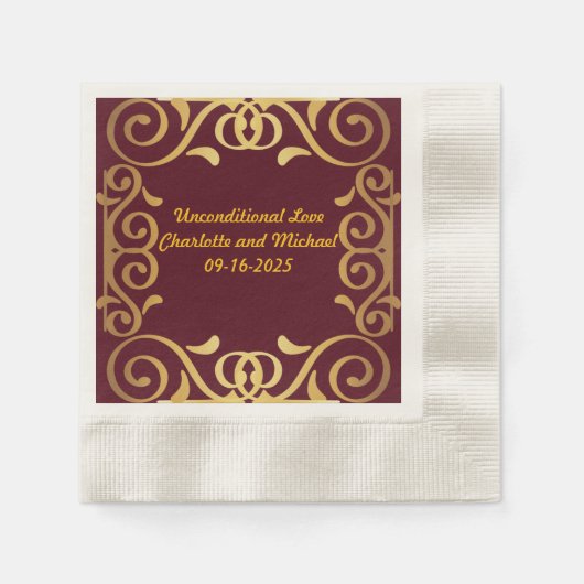 Besondere Anlass Napkins Serviette (Vorderseite)