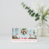 Besondere Anlass Party Supply Event Miete Visitenkarte (Stehend Vorderseite)