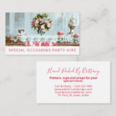 Besondere Anlass Party Supply Event Miete Visitenkarte (Vorne/Hinten)