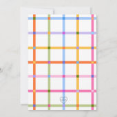 Besondere Anmerkung: Niedliche Geburtstag Party Einladung (Rückseite)