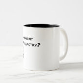 BESONDERE AUSGABE: Die Emily-Tasse Zweifarbige Tasse (VorderseiteRechts)