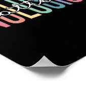 Besondere Bildung Autismus Sensibilisierungslehrer Poster (Ecke)