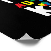 Besondere Bildung bei der Sped-Ausbildung von Kind Poster (Ecke)