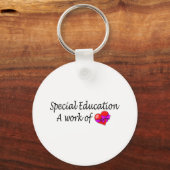 Besondere Bildung, ein Werk der Liebe Schlüsselanhänger (Vorderseite)