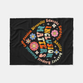 Besondere Bildung Lehrer Inklusion Probleme Autis Fleecedecke (Vorderseite (Horizontal))