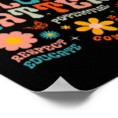 Besondere Bildung Lehrer Inklusion Probleme Autis Poster (Ecke)