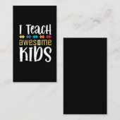 Besondere Bildung Lehrer Puzzle Autismus Bewusstse Visitenkarte (Vorne/Hinten)