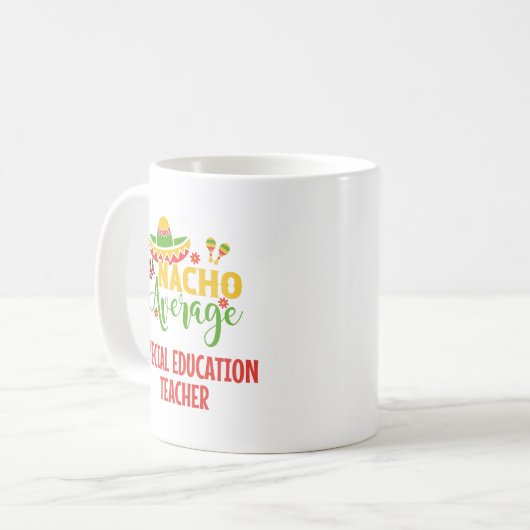 Besondere Bildung Lehrerbewertung Kaffeetasse (Vorderseite Links)