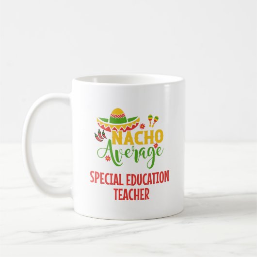 Besondere Bildung Lehrerbewertung Kaffeetasse (Links)