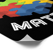 Besondere Bildung S Autismus Bewusstsein S Poster (Ecke)