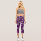 Besondere Branchen Amethyst Capri Leggings (Vorderseite)