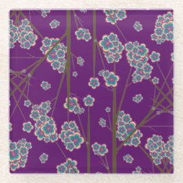 Besondere Branchen Amethyst Glass Untersetzer