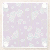 Besondere Branchen Amethyst Glass Untersetzer (Rückseite)