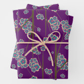 Besondere Branchen Amethyst Wrapping Paper Geschenkpapier Set (Beispiel)