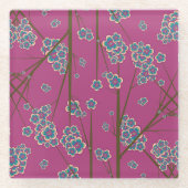 Besondere Branchen Boysenberry Glass Untersetzer (Vorderseite)