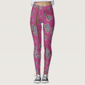 Besondere Branchen Boysenberry Leggings (Vorderseite)