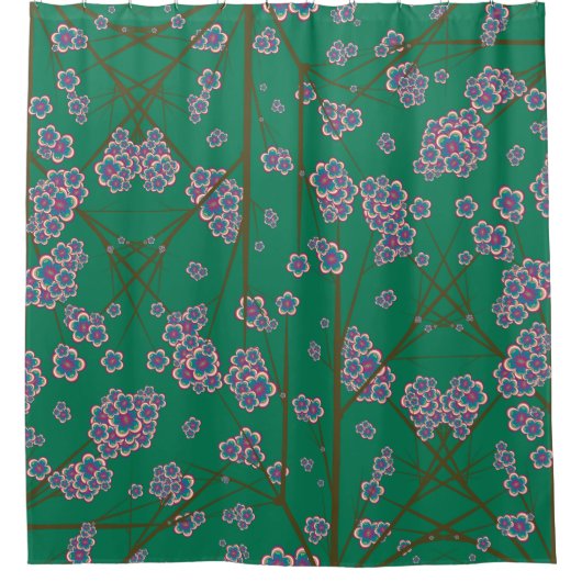 Besondere Branchen Duschvorhang (Vorderseite)