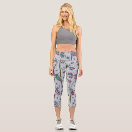Besondere Branchen Sky High Waisted Capri Leggings