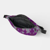 Besondere Branches Amethyst Fanny Pack Bauchtasche (Offen)