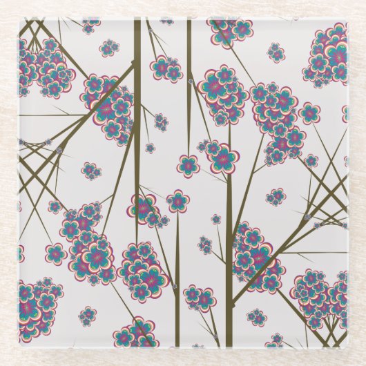 Besondere Branches Glass Untersetzer (Vorderseite)