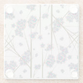 Besondere Branches Glass Untersetzer (Rückseite)