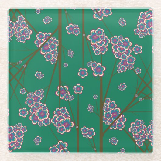 Besondere Branches Glass Untersetzer (Vorderseite)