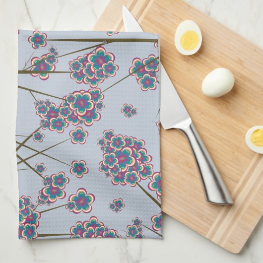 Besondere Branches Sky Kitchen Handtuch (Viertel Falte)