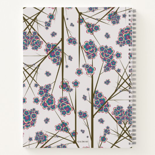 Besondere Branches Spiral Notebook (4 Größen) Notizblock (Rückseite)