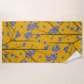 Besondere Branches Strandtuch (Vorderseite)