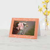 **BESONDERE DAUGHTER** BESONDERE MAMA AM MUTTER KARTE (Gelbe Blume)