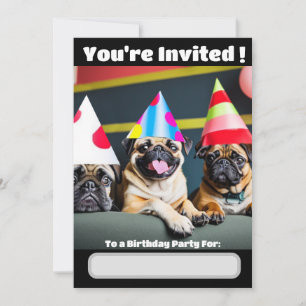 Besondere Einladung für Pug-Hunde