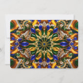 Besondere Einladungen für Brasilien Design (Rückseite)