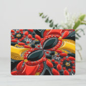 Besondere Einladungen für Deutschland Design (Stehend Vorderseite)