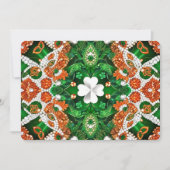 Besondere Einladungen für Irland Colors Design (Vorderseite)
