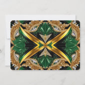 Besondere Einladungen für Jamaica Design (Rückseite)