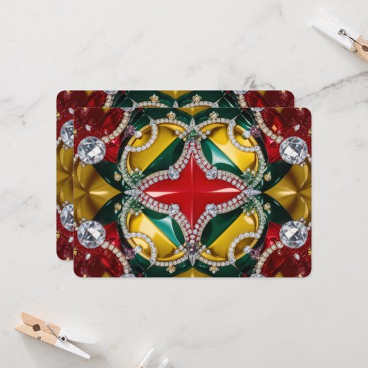 Besondere Einladungen für Los Angeles Design (Vorderseite/Rückseite Beispiel)